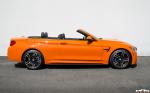 BMW M4 Convertible Individual Fire Orange by EAS 2016 года